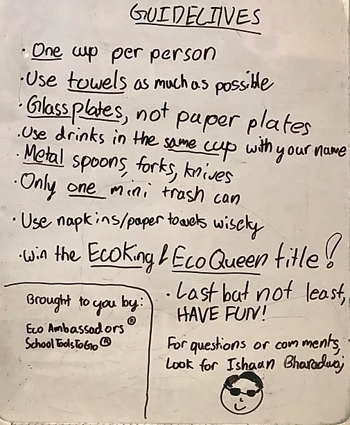 Thanksgiving guidelines for an eco-friendly party