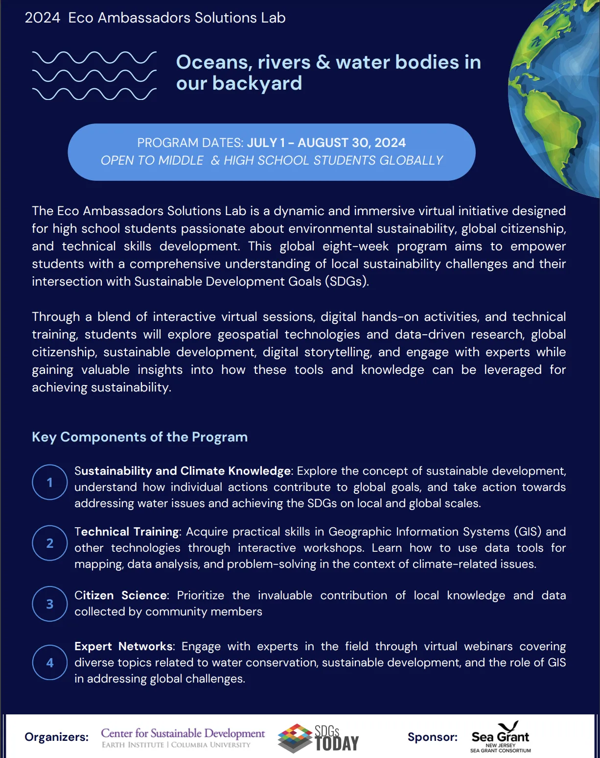 Program brochure info