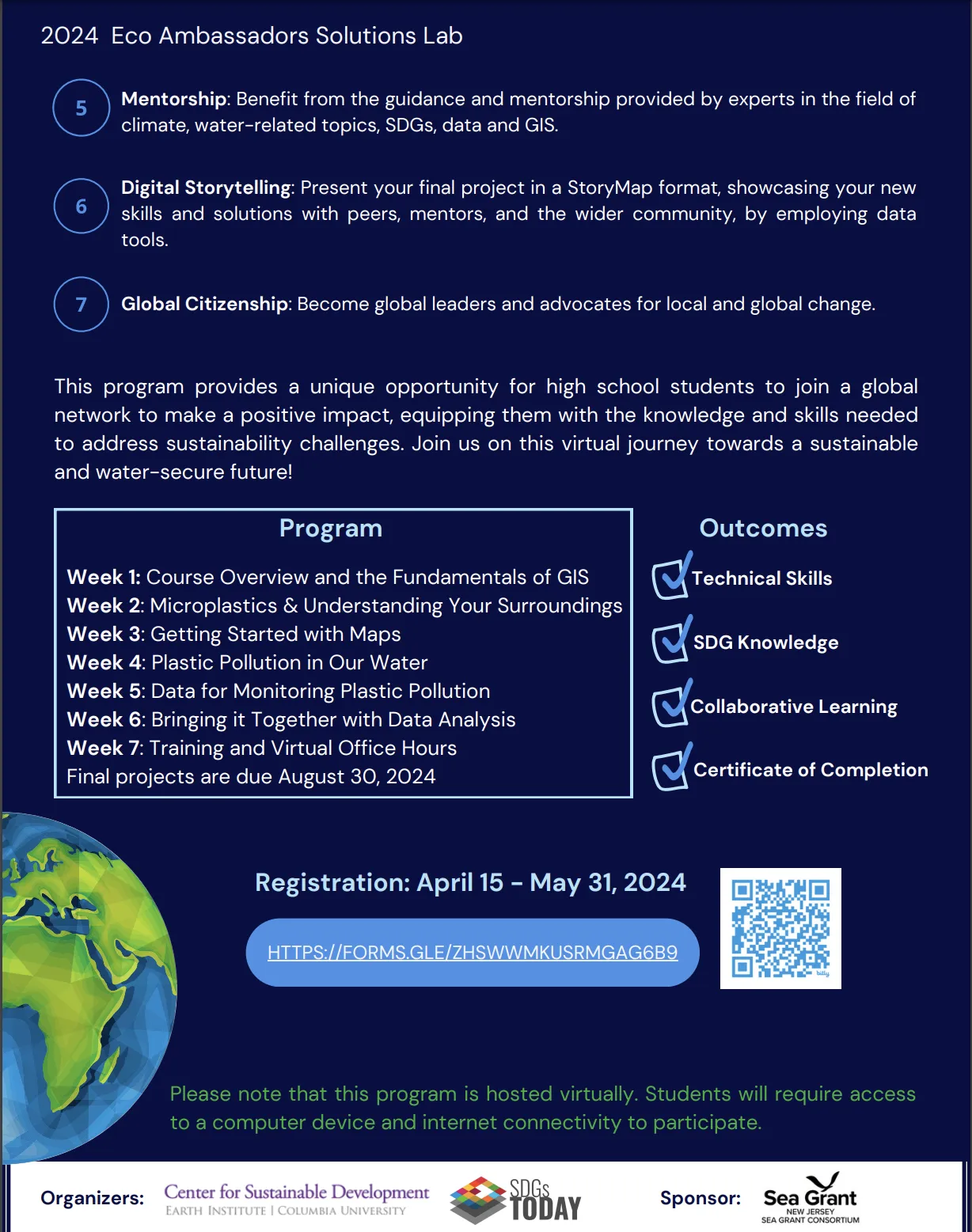 Program brochure details