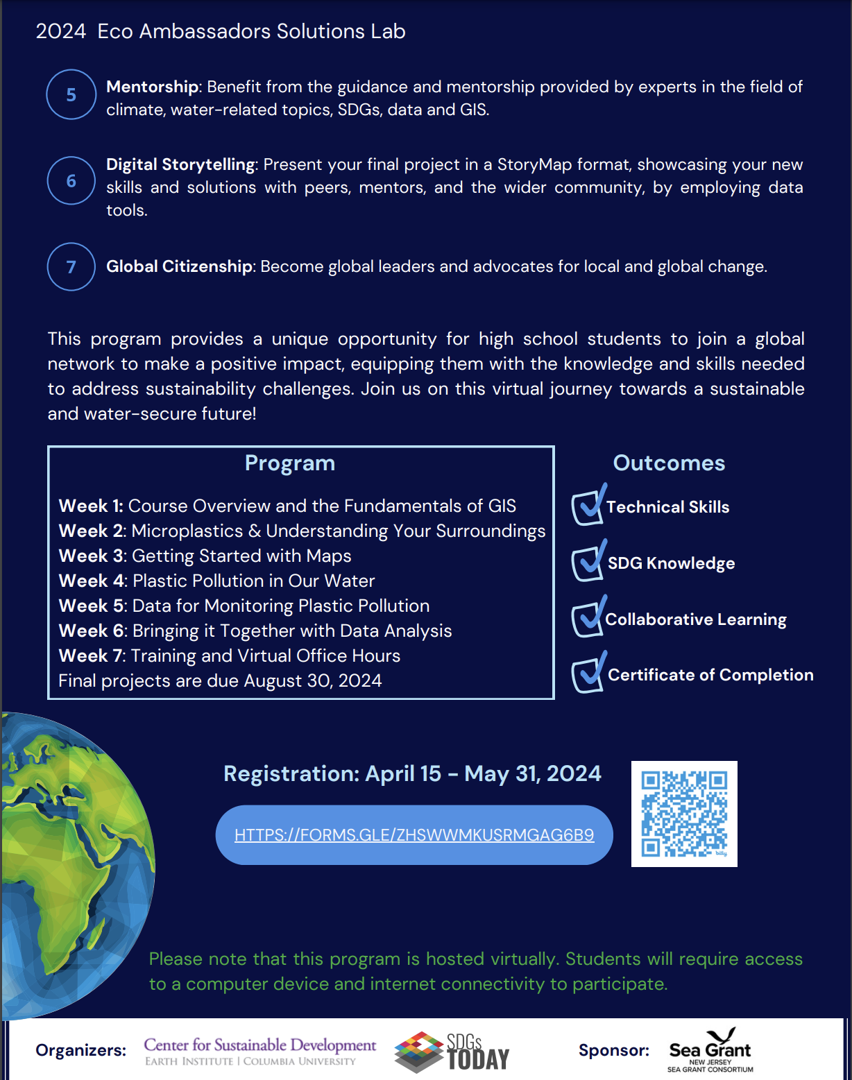 Program brochure details